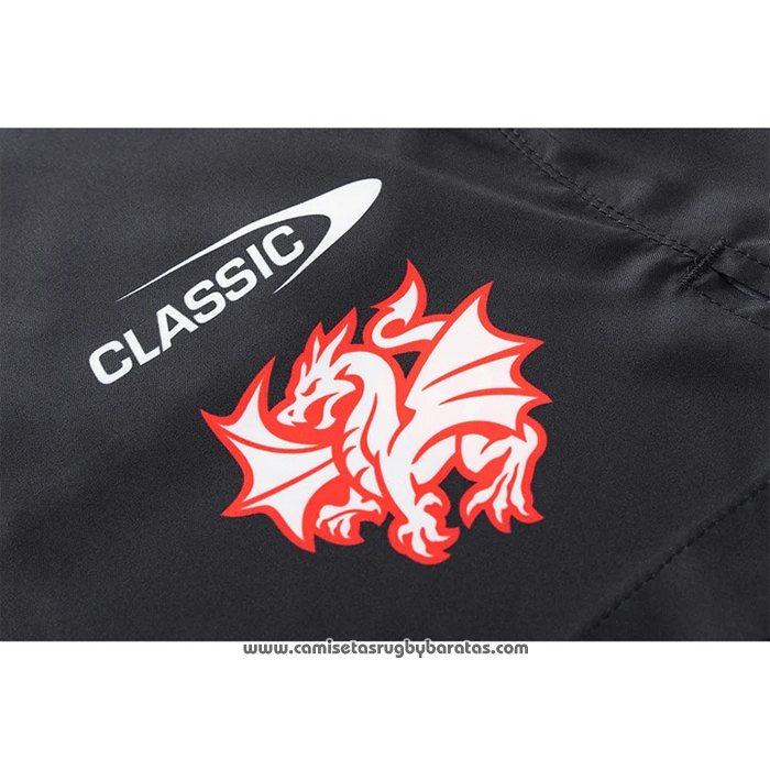 Pantalones Cortos St George Illawarra Dragons Rugby 2026 Negro